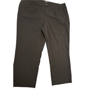 Maggie Barnes Stretch Dress Pants Career Trouser‎ Black Size 7 Womens Plus